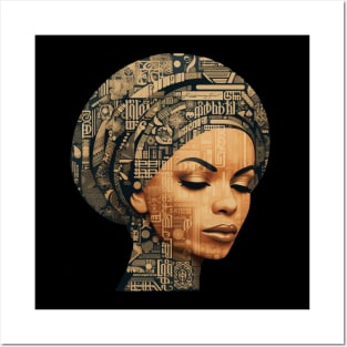 Enigmatic Beauty: Mystical Language T-Shirt Posters and Art